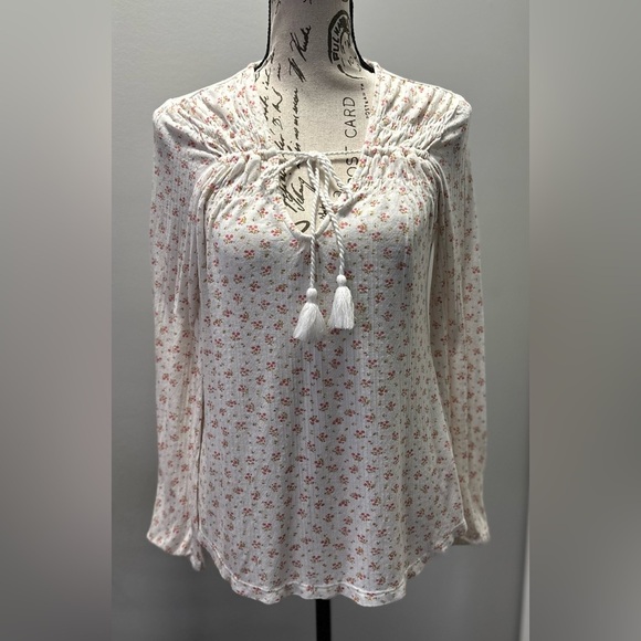 🌸 Lucky Brand Floral Long Sleeve Top - 🌸 - Picture 2 of 10